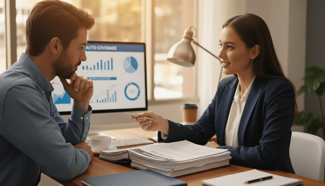Auto insurance coverage consultation