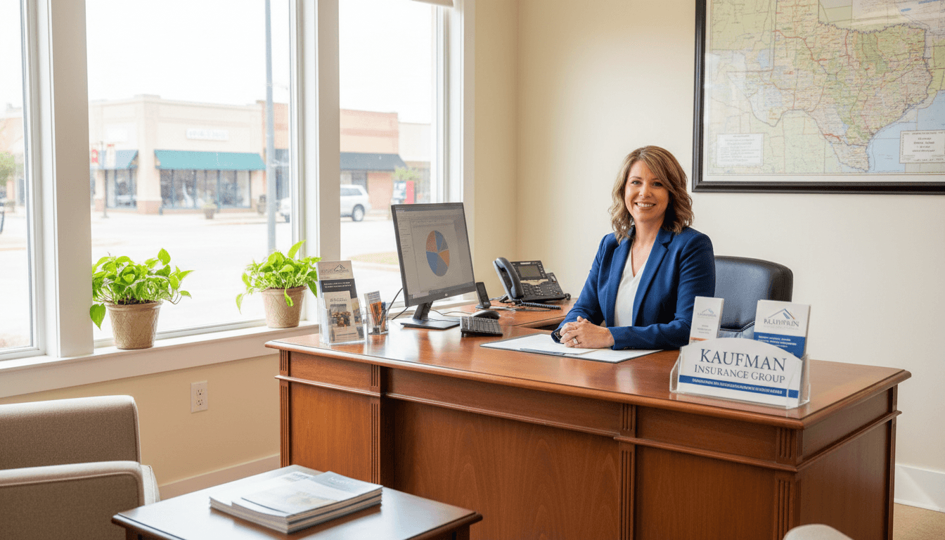 Local insurance agency in Kaufman