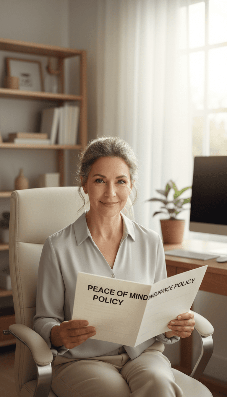 Customer finalizing auto and property insurance coverage